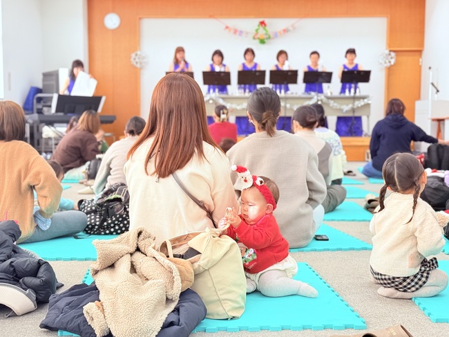 親子で楽しむクリスマス会を開催
